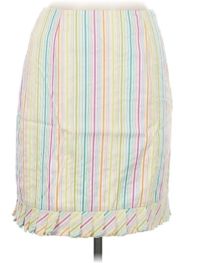 Pre-owned Harold's Casual Skirt In White