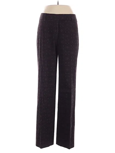 Pre-owned Harold's Dress Pants In Burgundy