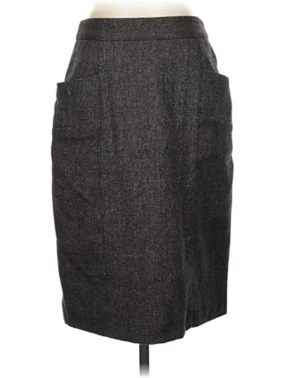 Pre-owned Harold's Formal Skirt In Gray