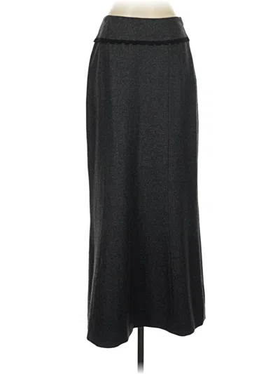 Pre-owned Harold's Formal Skirt In Gray