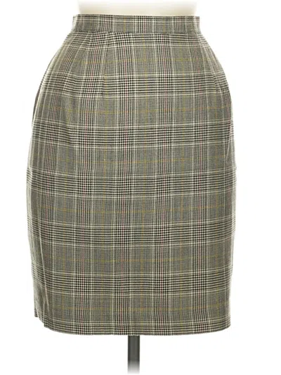 Pre-owned Harold's Formal Skirt In Gray
