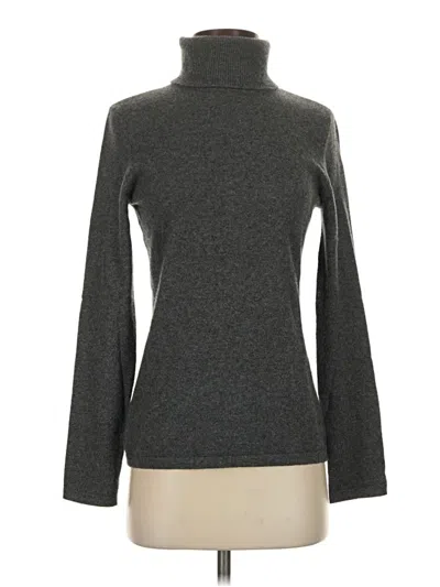 Pre-owned Harold's Long Sleeve Top Gray Turtleneck Tops