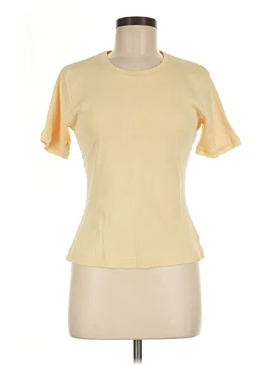 Pre-owned Harold's Short Sleeve T-shirt In Yellow