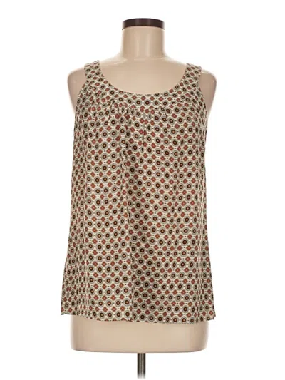 Pre-owned Harold's Sleeveless Blouse In Brown