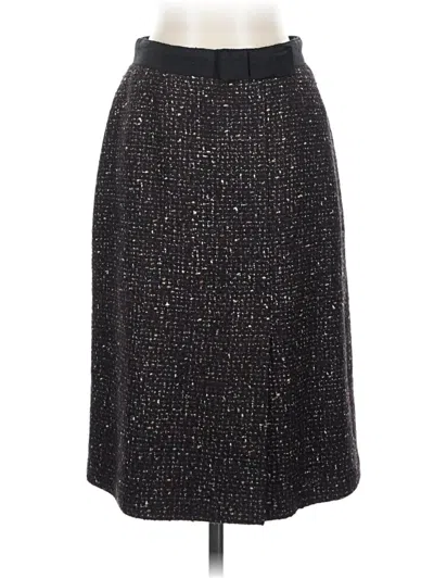Pre-owned Harold's Wool Skirt In Gray