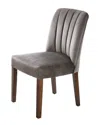 Harp & Finial Capp Dining Chair In Black