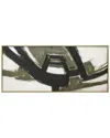 Harp & Finial Connection Ii Framed Canvas Art With 1.5in Frame