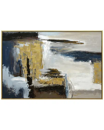 Harp & Finial Dallon Framed Canvas Art With 1.5in Frame In Multi