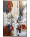 Harp & Finial Evolve Framed Canvas Art With 1.5in Frame