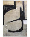 Harp & Finial Fade Small Framed Canvas Art With 1.5in Frame