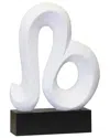 Harp & Finial Leo Statue