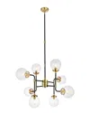 Harp & Finial Lighting Anastasia Chandelier In Gold