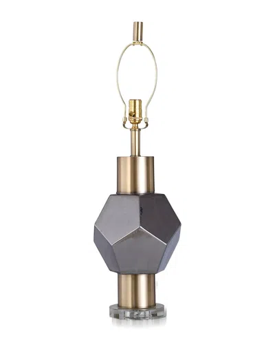 Harp & Finial Lighting Chelsea Table Lamp In Gold