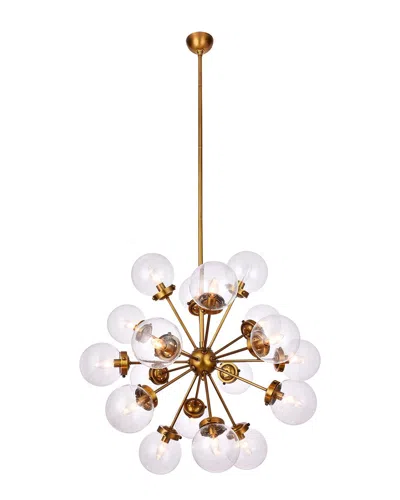 Harp & Finial Lighting Chloe Chandelier In Gold