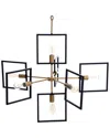 Harp & Finial Lighting Mila Chandelier In Gold