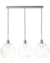 Harp & Finial Lighting Luca Nickel Pendant In Nickel
