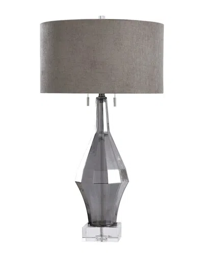 Harp & Finial Lighting Marion Table Lamp In White