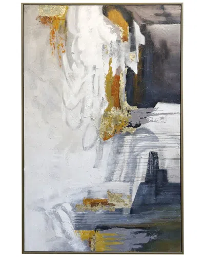 Harp & Finial Solitary Framed Canvas Art With 1.5in Frame