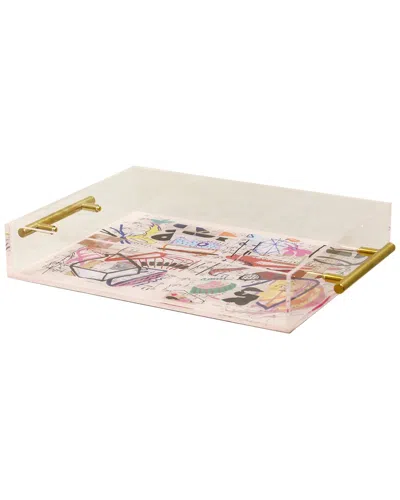 Harp & Finial Songbook I Large Acrylic Tray