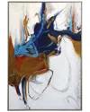 Harp & Finial Threshold Framed Canvas Art With 1.5in Frame