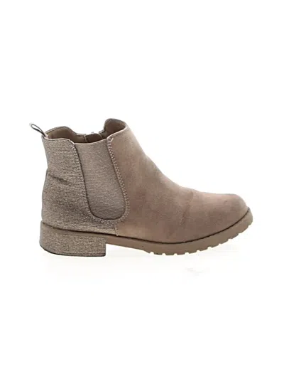 Pre-owned Harper Canyon Kids' Ankle Boots In Brown