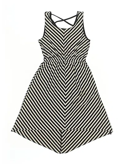 Pre-owned Harper Canyon Kids' Dress In Black