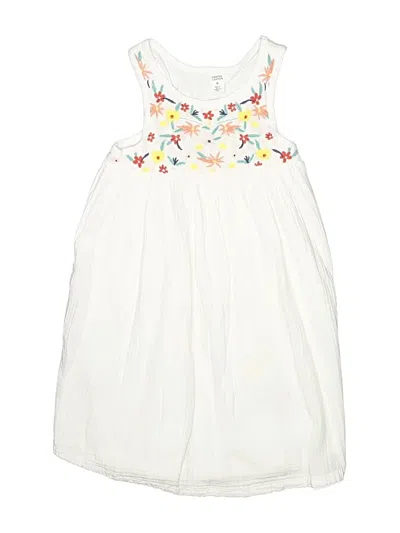 Pre-owned Harper Canyon Kids' Dress In White