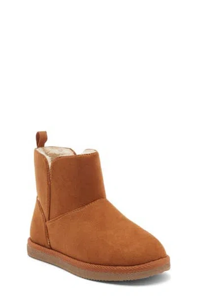 Harper Canyon Kids'  Elly Cozy Short Boot In Brown