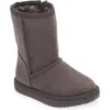 Harper Canyon Kids' Ella Faux Shearling Tall Boot In Grey