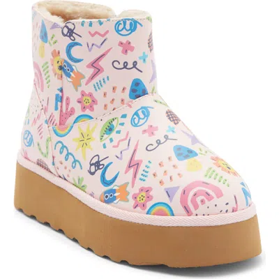 Harper Canyon Kids' Ezra Printed Bootie In Multi