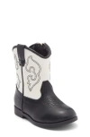 Harper Canyon Kids' Gabriela Western Bootie In Black