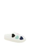 Harper Canyon Kids' Heart Slipper In Multi