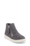 Harper Canyon Kids' Londyn Zip Sneaker Bootie In Gray