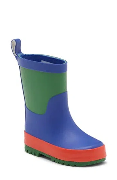 Harper Canyon Kids' Misty Rain Boot In Green Multi