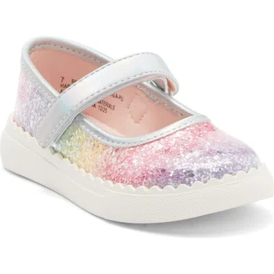 Harper Canyon Kids' Pearlla Play Glitter Sneaker In Multi