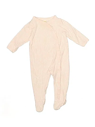 Pre-owned Harper Canyon Babies' Long Sleeve Onesie In White