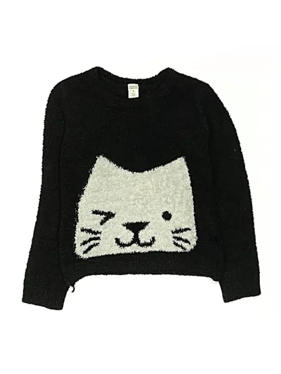 Pre-owned Harper Canyon Kids' Pullover Sweater In Black