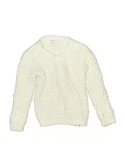 Pre-owned Harper Canyon Kids' Pullover Sweater In Ivory