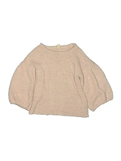 Pre-owned Harper Canyon Kids' Pullover Sweater In Tan