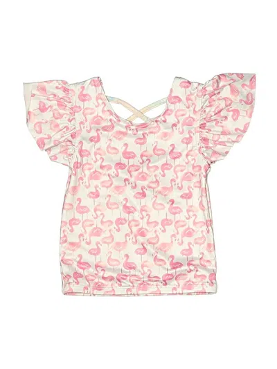 Pre-owned Harper Canyon Kids' Swimsuit Cover Up In White