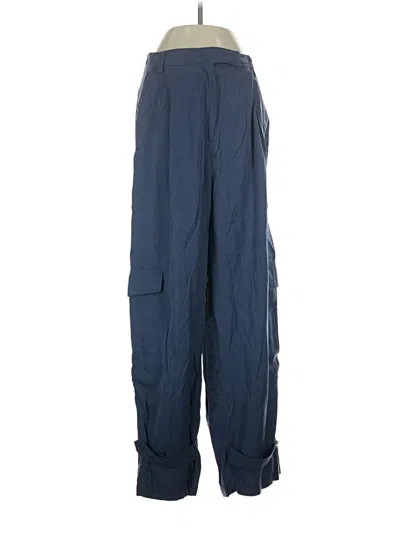 Pre-owned Harper Cargo Pants In Blue