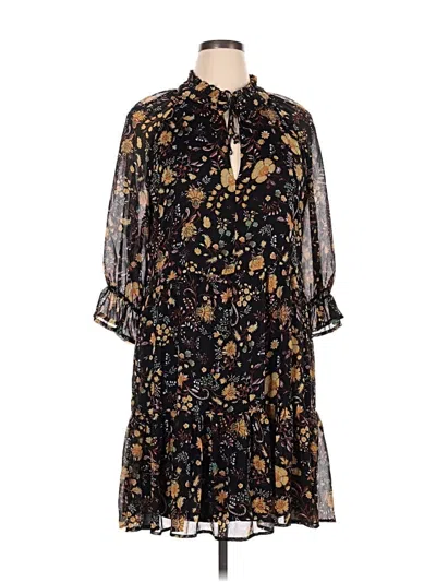 Pre-owned Harper Casual Dress In Black