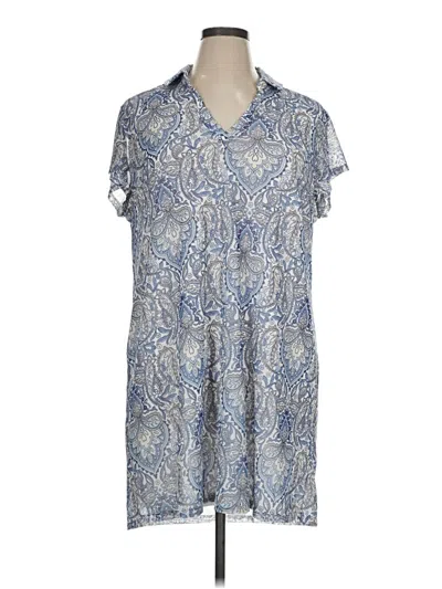 Pre-owned Harper Casual Dress In Blue