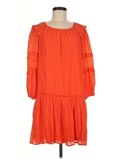 Pre-owned Harper Casual Dress In Orange