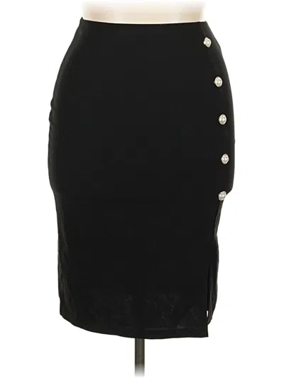 Pre-owned Harper Casual Skirt In Black