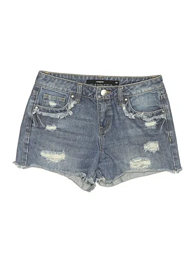 Pre-owned Harper Denim Shorts In Blue