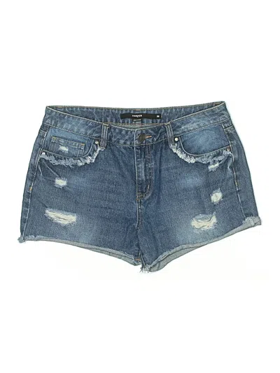 Pre-owned Harper Denim Shorts In Blue