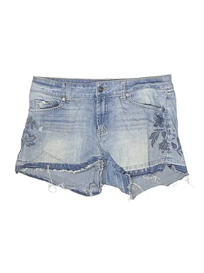 Pre-owned Harper Denim Shorts In Blue