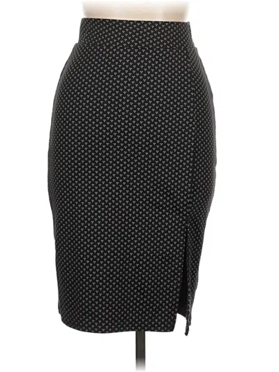 Pre-owned Harper Formal Skirt In Black