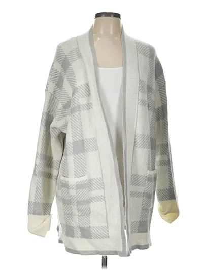 Pre-owned Harper Heritage Cardigan Sweater In Gray